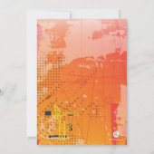 クレーン建設へのご招待 招待状 (裏面)