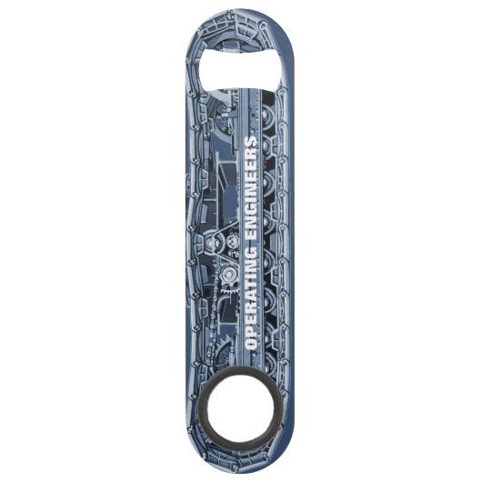 クレーン操カスタム作者組合ローカル番号IUOE スピード栓抜き (裏面)