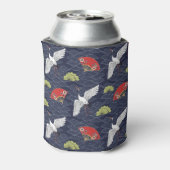 クレーン日本のとファン:ヴィンテージパターン 缶クーラー (缶裏面)