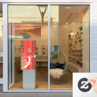 クレーン日本のサンジャパン桜レッドウィンドウデカール ウィンドウサイン