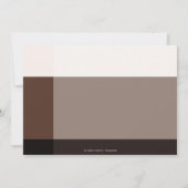 クレーン日本のバチェロレッテ招待状 招待状 (裏面)