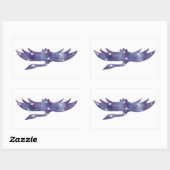 クレーン星座ステッカー 長方形シール (シート)