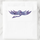 クレーン星座ステッカー 長方形シール (バッグ)