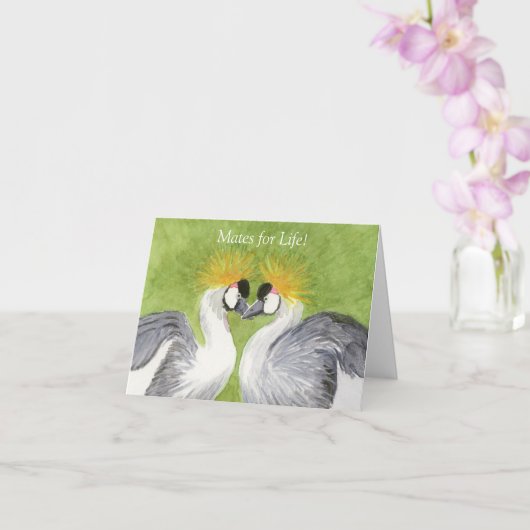 クレーン記念日カード カード (蘭)