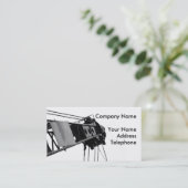 クレーン詳細 名刺 (スタンド正面)