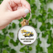 クレーン車 キーホルダー (手)