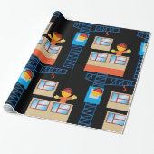 クレーン運転士及び建築労働者 ラッピングペーパー (アンロールド)