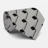 クレーン運転士用クレーンアンティークヴィンテージクローラ ネクタイ (ロール)