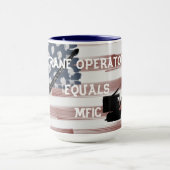 クレーン運転士等MFIC全カスタム体 マグカップ (中央)