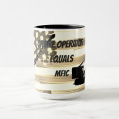 クレーン運転士等MFIC全カスタム体 マグカップ (中央)