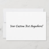 クレーン運転士退職 招待状 (裏面)