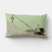 クレーン運転者初期北西モデル104クラムシェル ランバークッション (裏面)