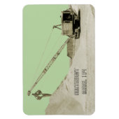 クレーン運転者北西モデル104クラムシェル旧 マグネット (縦)