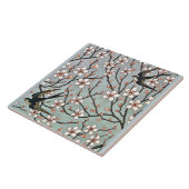 クレーン – アーモンドの花とツバメ タイル (側面)