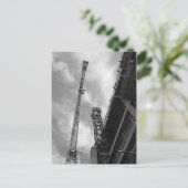 クレーン&カウンタウェイト建築機器の写真 ポストカード (スタンド正面)