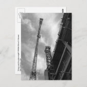 クレーン&カウンタウェイト建築機器の写真 ポストカード (正面/裏面)