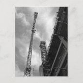 クレーン&カウンタウェイト建築機器の写真 ポストカード (正面)