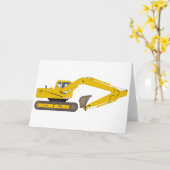 クレーン カード (黄色い花)