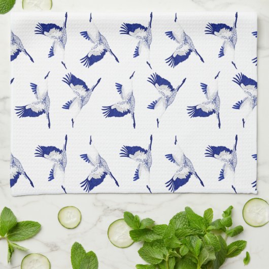 クレーン キッチンタオル (折り畳み)