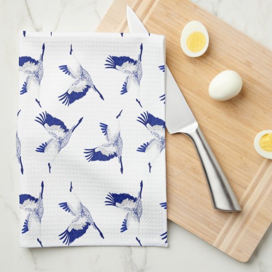 クレーン キッチンタオル (四つ折り)