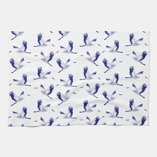 クレーン キッチンタオル (横)