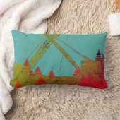 クレーン・ショベル運転技術者技芸 ランバークッション (ブランケット)