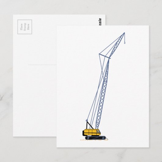 クレーン ポストカード (正面/裏面)