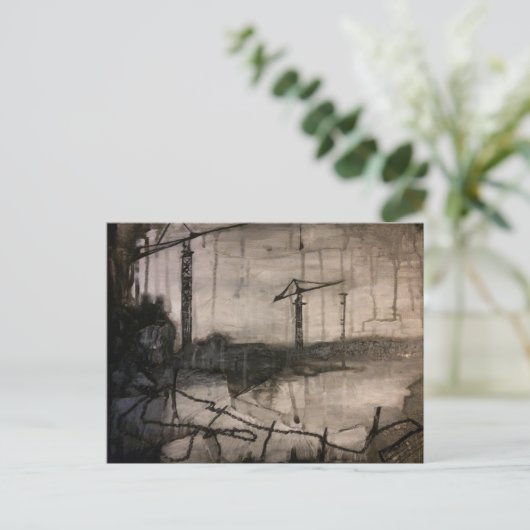 クレーン ポストカード (スタンド正面)