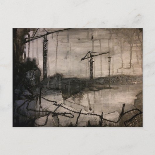 クレーン ポストカード (正面)