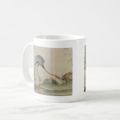 クレーン、マツおよびタケ コーヒーマグカップ (正面左)