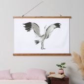 クレーン 吊り下げ型タペストリー (寝室)