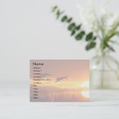 クレーン 名刺 (スタンド正面)