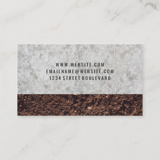 クレーン | 建築ギアロゴ 名刺 (裏面)