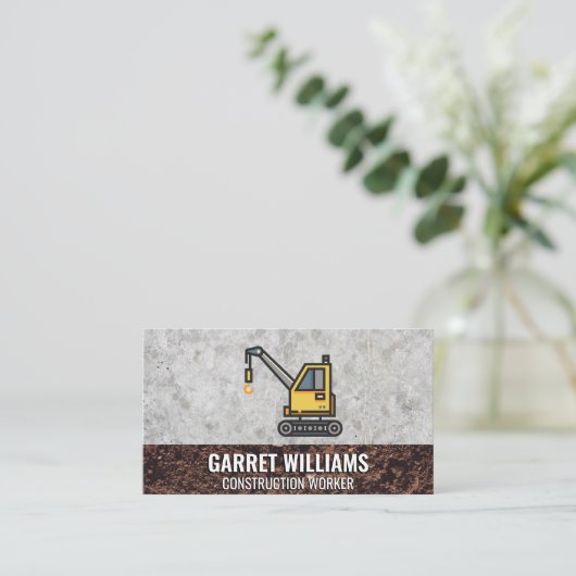 クレーン | 建築 名刺 (スタンド正面)