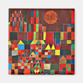 クレー城と太陽。 マグネット (正面)