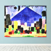 クレー山ニーセン キャンバスプリント (インサイチュ (ウッドフロア))