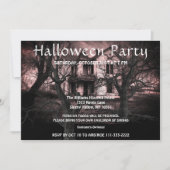 クレー幽霊のよく出るキオールドハウスパーティの招待状 招待状 (正面)