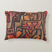 クレー抽象芸術フォレスト表現主義アモダンート アクセントクッション (裏面)