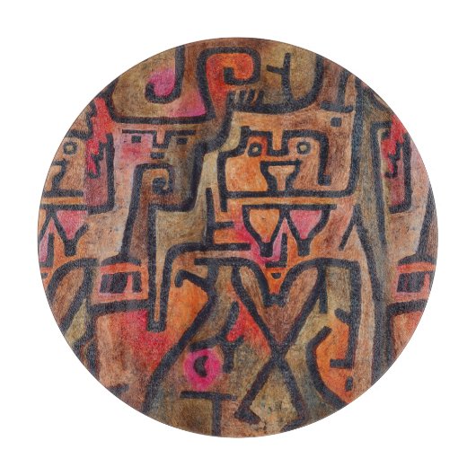 クレー抽象芸術フォレスト表現主義アモダンート カッティングボード (正面)