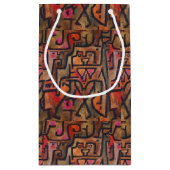 クレー抽象芸術フォレスト表現主義アモダンート スモールペーパーバッグ (裏面)