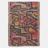 クレー抽象芸術フォレスト表現主義アモダンート スローブランケット (正面縦)