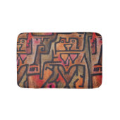 クレー抽象芸術フォレスト表現主義アモダンート バスマット (正面)