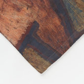 クレー抽象芸術フォレスト表現主義アモダンート フリースブランケット (角)