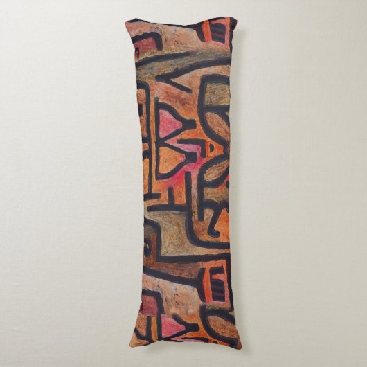 クレー抽象芸術フォレスト表現主義アモダンート ボディピロー (正面縦)