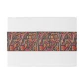 クレー抽象芸術フォレスト表現主義アモダンート 招待状ベリーバンド (裏面例)