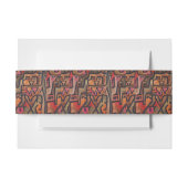 クレー抽象芸術フォレスト表現主義アモダンート 招待状ベリーバンド (正面例)