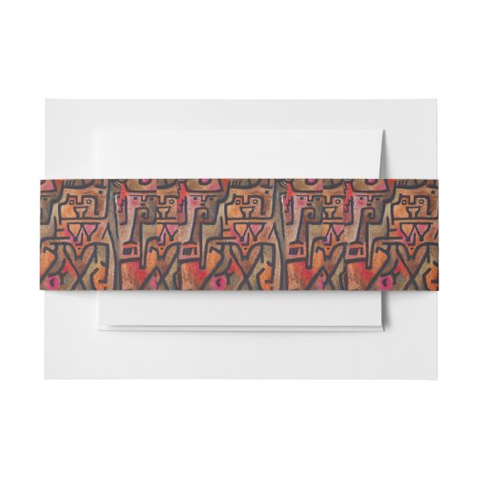 クレー抽象芸術フォレスト表現主義アモダンート 招待状ベリーバンド