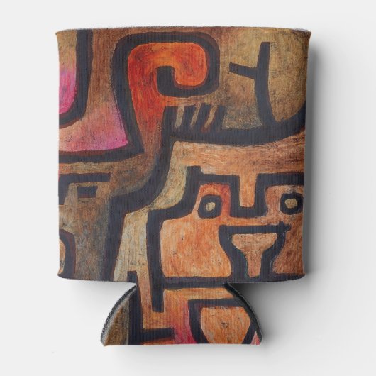 クレー抽象芸術フォレスト表現主義アモダンート 缶クーラー (正面)