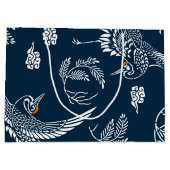 クレー日本のンカップル ラージペーパーバッグ (裏面)