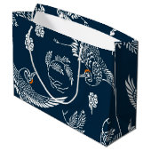 クレー日本のンカップル ラージペーパーバッグ (裏面アングル)